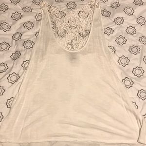 White tank top